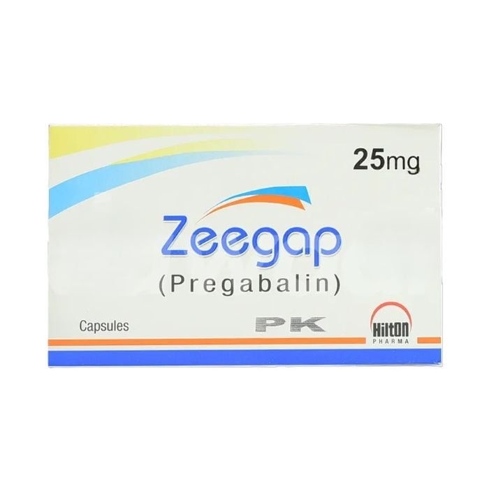 Zeegap 25mg Capsules 28s