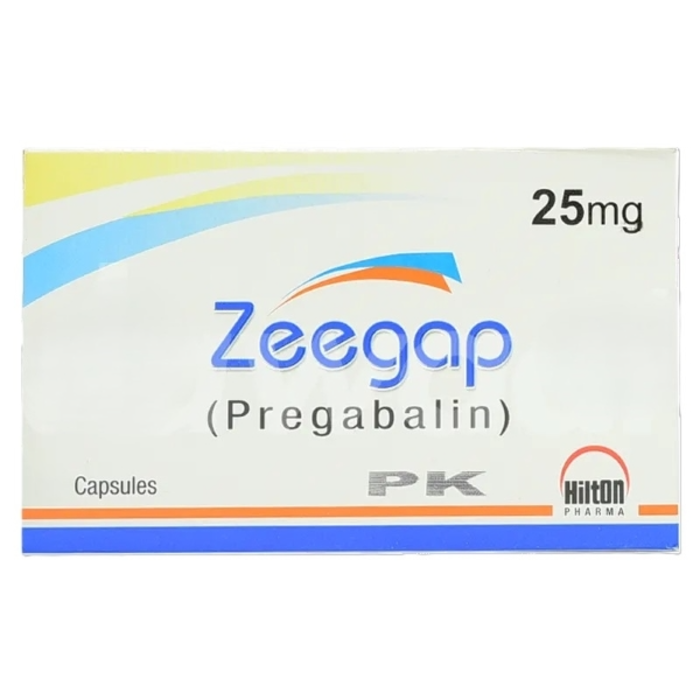 Zeegap 25mg Capsules (28s)