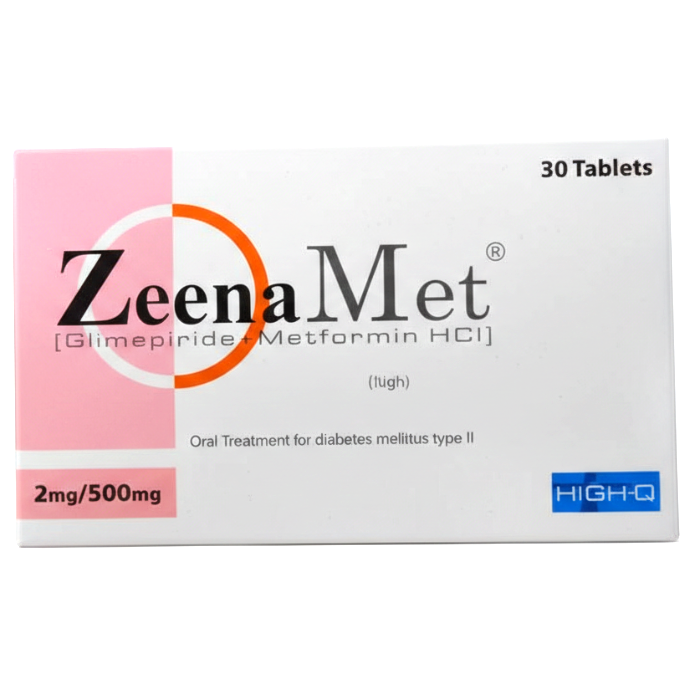 Zeenamet 2mg/500mg Tablets (30s)
