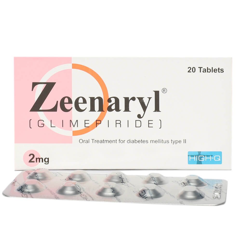 Zeenaryl 2mg Tablets (20s)