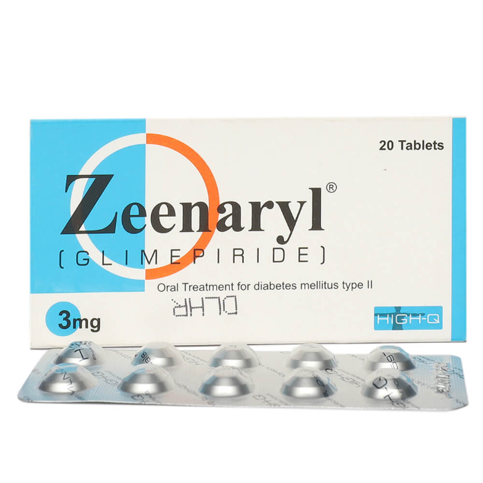 Zeenaryl 3mg Tablets (20s)