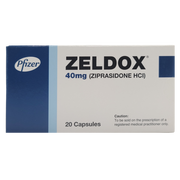 Zeldox 40mg Capsules