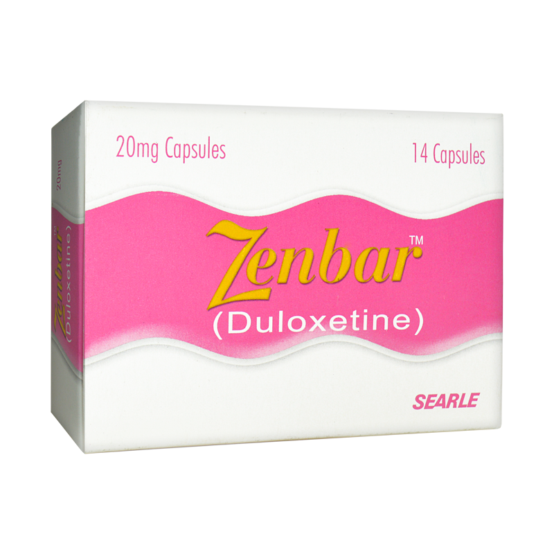 Zenbar 20mg Capsules (14s)