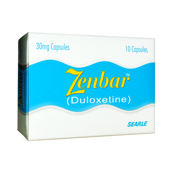 Zenbar 30mg Capsules