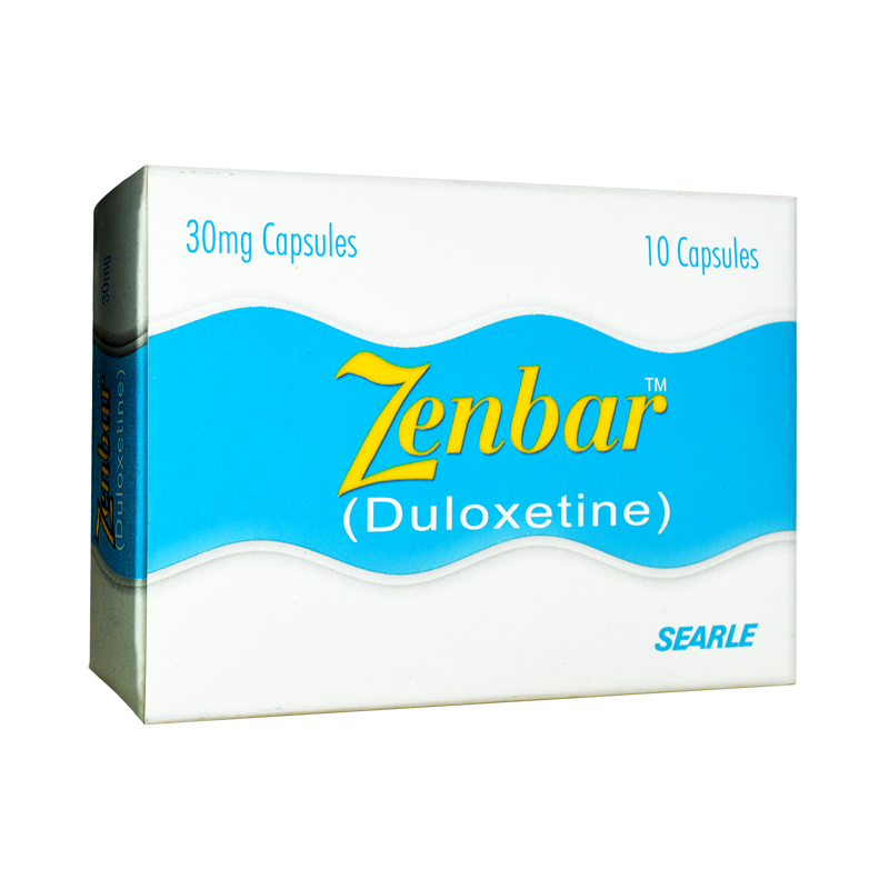 Zenbar 30mg Capsules (10s)