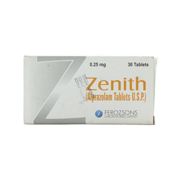 Zenith 0.25mg Tablets