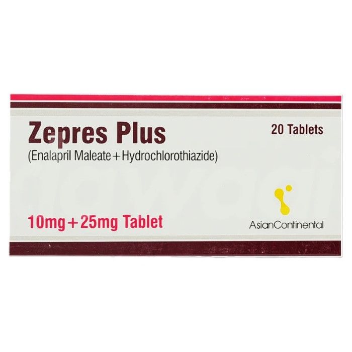 Zepres Plus 10mg/25mg Tablets (20mg)