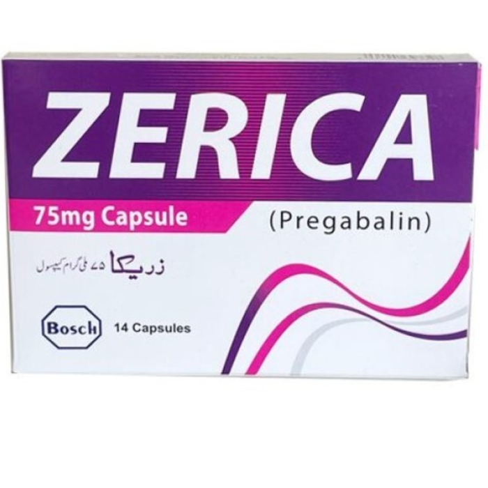Zerica 75mg Capsules (14s)