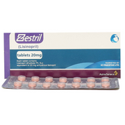 Zestril 20mg Tablets (14s)