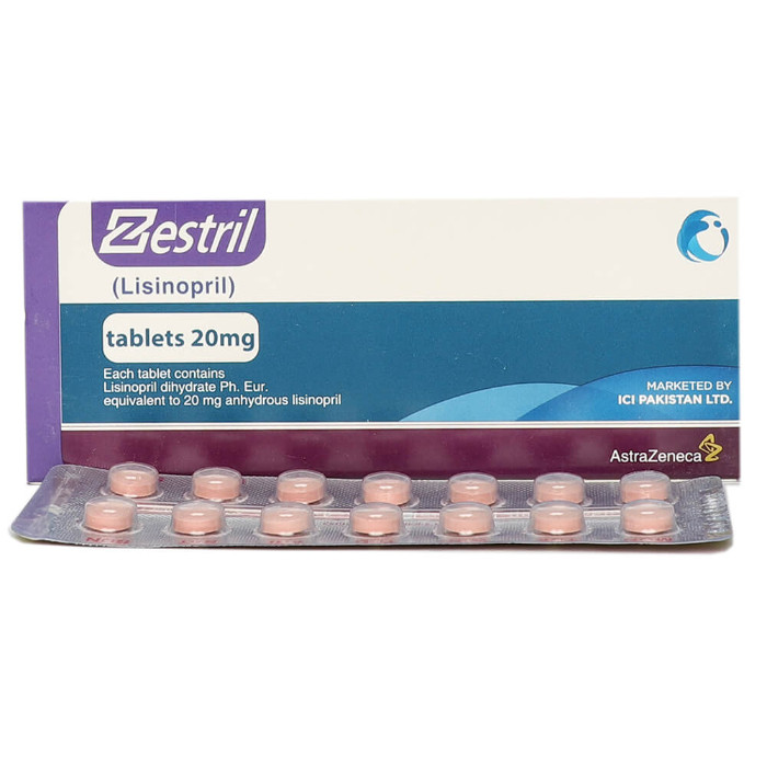 Zestril 20mg Tablets (14s)
