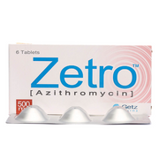 Zetro 500mg Tablets (6s)