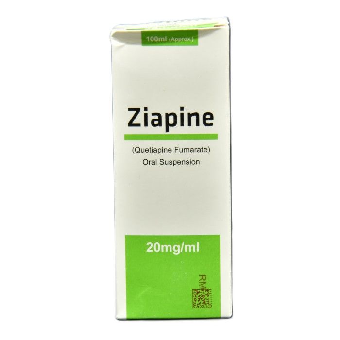 Ziapine 20mg/ml Suspension 100ml
