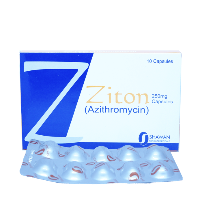 Ziton 250mg Capsules