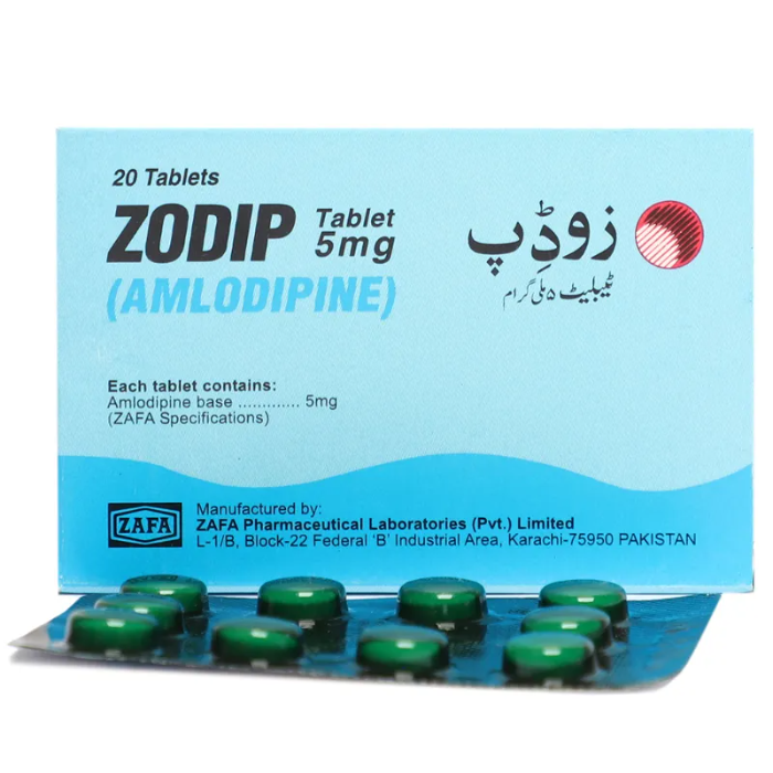 Zodip 5mg Tablets (20s)