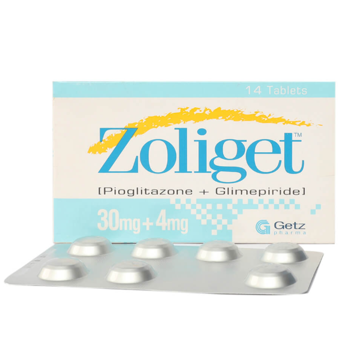 Zoliget 30mg/4mg Tablets (14s)