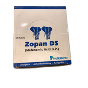 Zopan Ds 500mg Tablets.