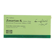 Zosartan K 50mg Tablets