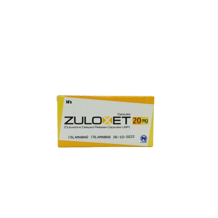 Zuloxet 20mg Capsules