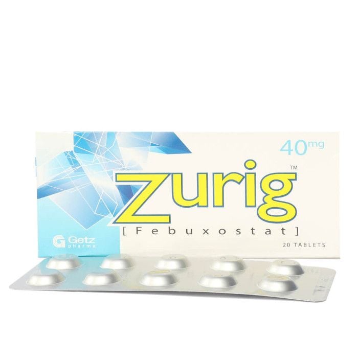 Zurig 40mg Tablets (20s)