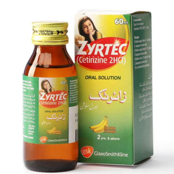 Zyrtec 60ml Syrup