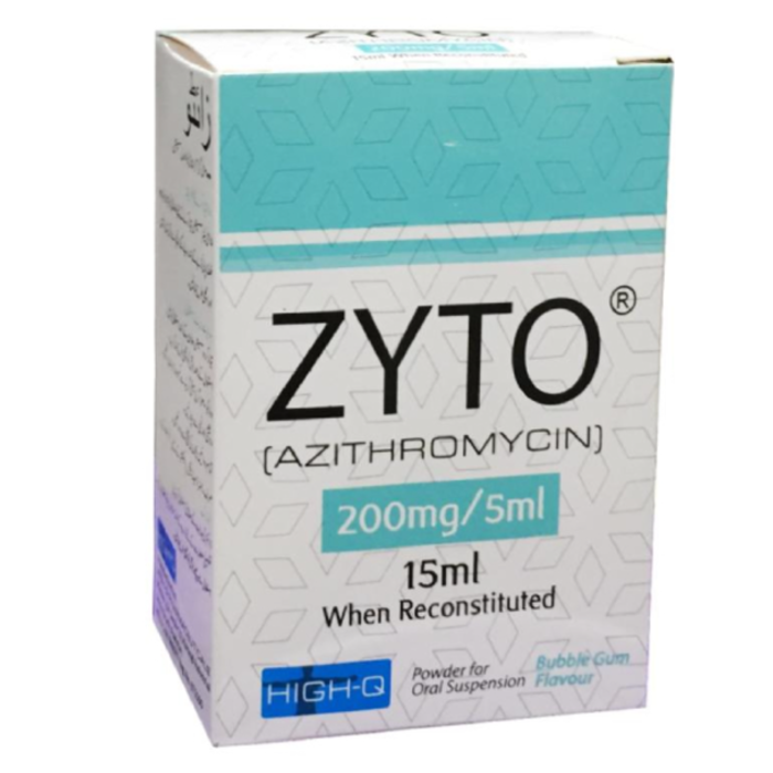 Zyto 200mg Oral Suspension 5ml