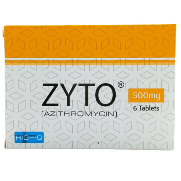 Zyto 500mg Tablets (6s)