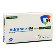 Adrance M 12.5mg 1000mg Tablets