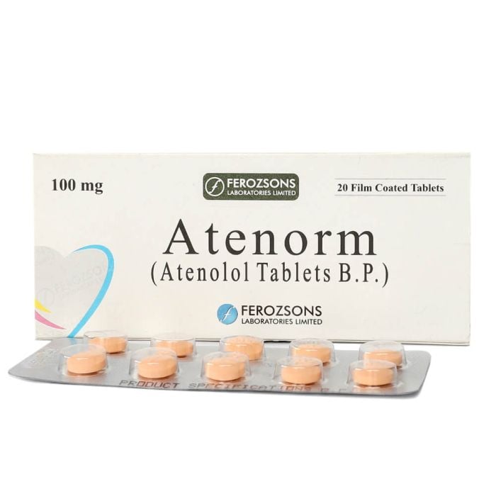 Atenorm 100mg Tablets