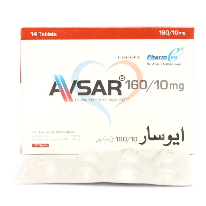 Avsar 10 160mg Tablets