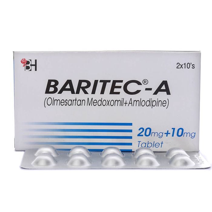 Baritec A 20mg 10mg Tablets