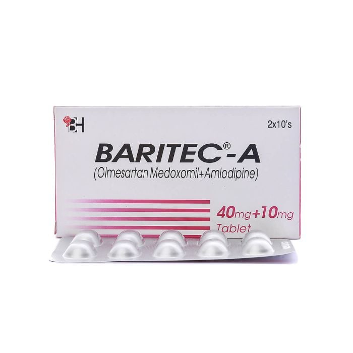 Baritec A 40 10mg Tablets