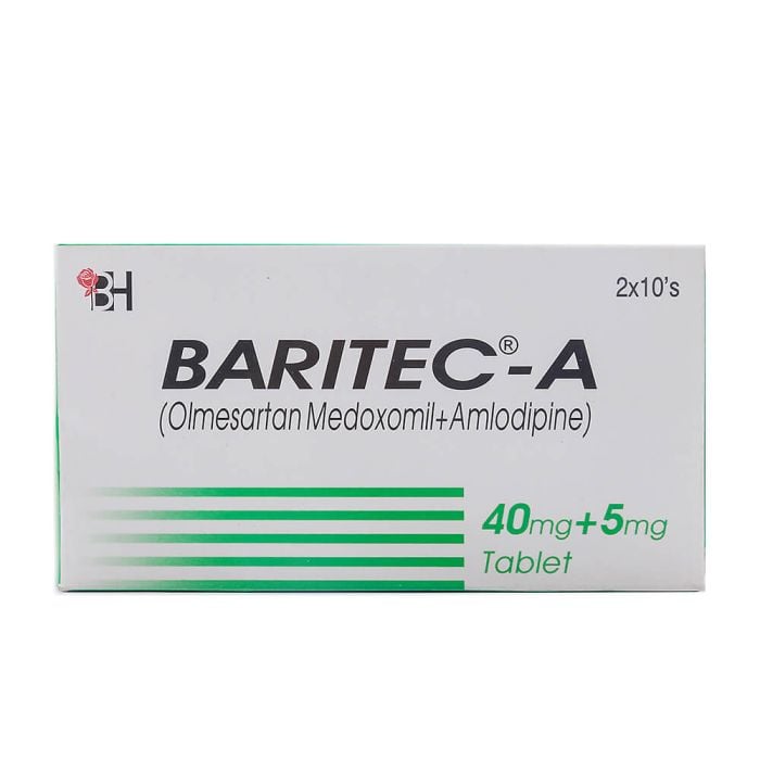 Baritec A 40mg 5mg Tablets