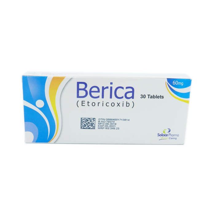 Berica 60mg Tablets