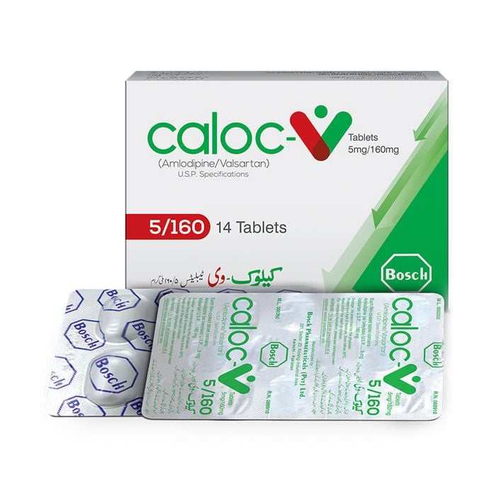 Caloc V 5mg 160mg Tablets