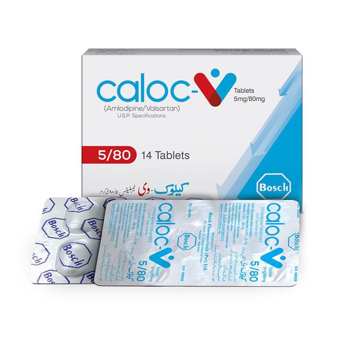 Caloc V 5mg 80mg Tablets