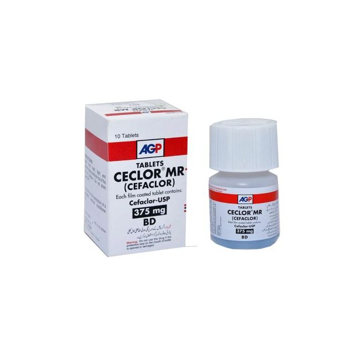 Ceclor Mr 375mg Tablets