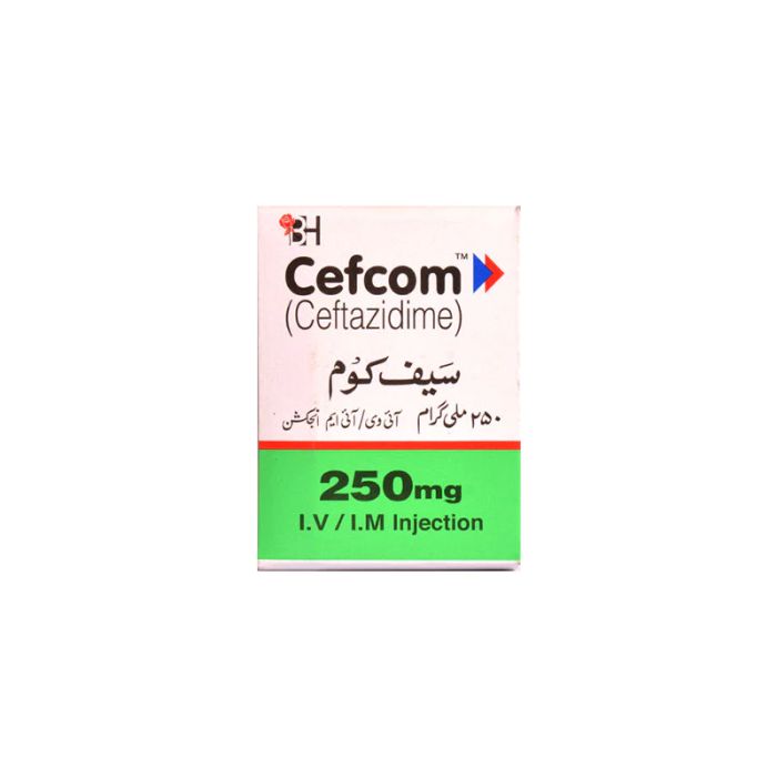 Cefcom 250mg Inj Iv Im