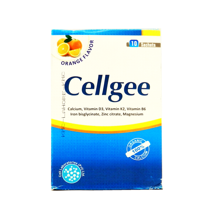 Cellgee Sachets Orange Flavor