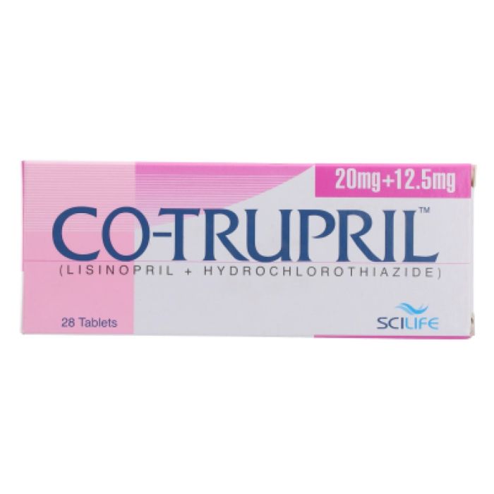 Co Trupril 20mg 12.5mg Tablets