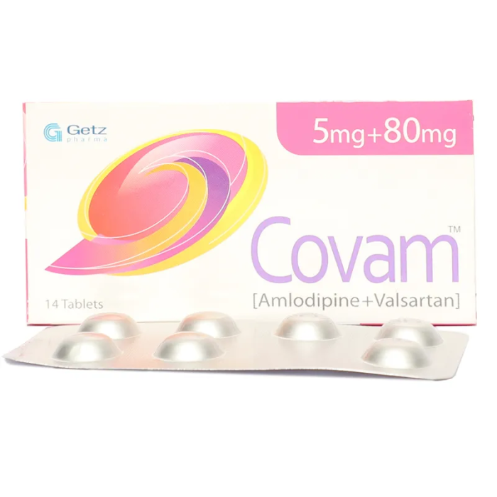 Covam 5 80mg Tablets