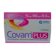 Covam Plus 10mg 160mg 12.5mg Tablets
