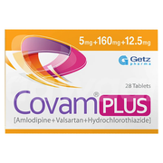 Covam Plus 5mg 160mg 12.5mg Tablets