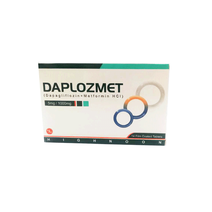 Daplozmet 5mg 1000mg Tablets