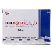 Diabold Plus 1mg 500mg Tablets