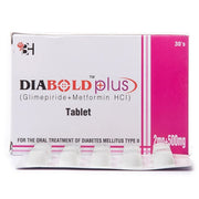 Diabold Plus 2mg 500mg Tablets