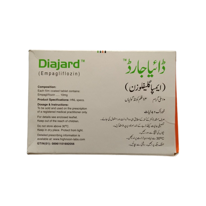 Diajard 10mg Tablets