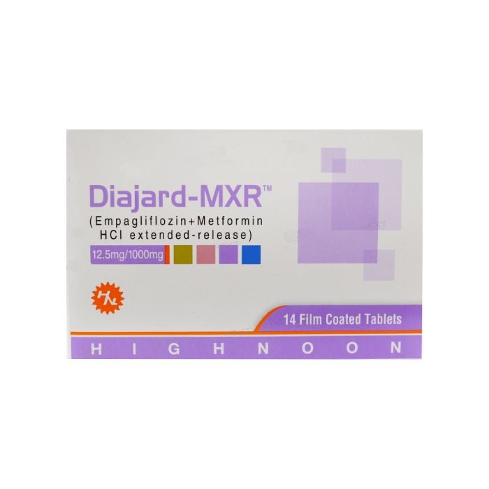 Diajard Mxr 12.5 1000mg Tablets