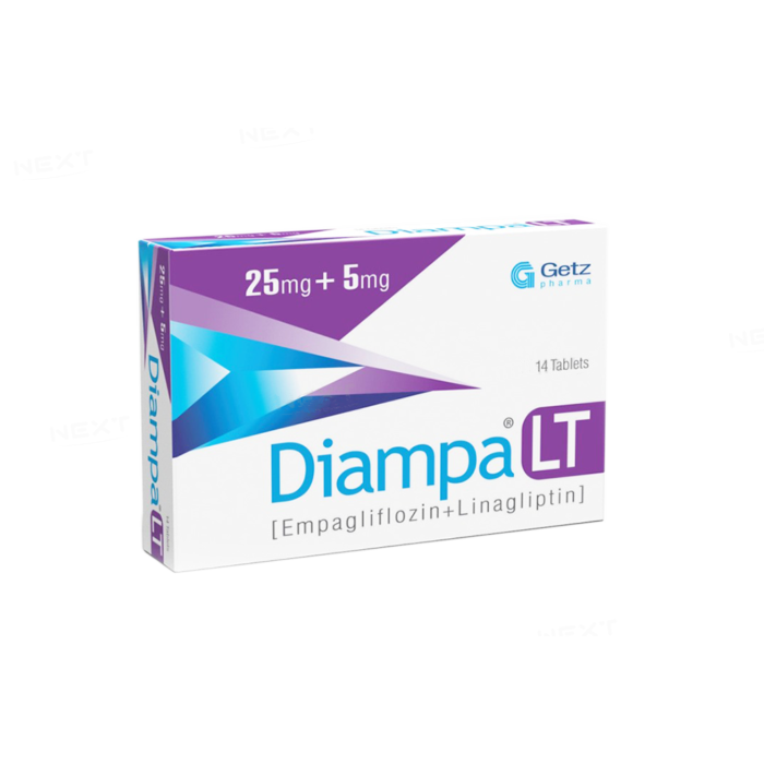 Diampa Lt 25mg 5mg Tablets