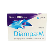 Diampa M 5mg 1000mg Tablets