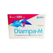 Diampa M 5mg 500mg Tablets
